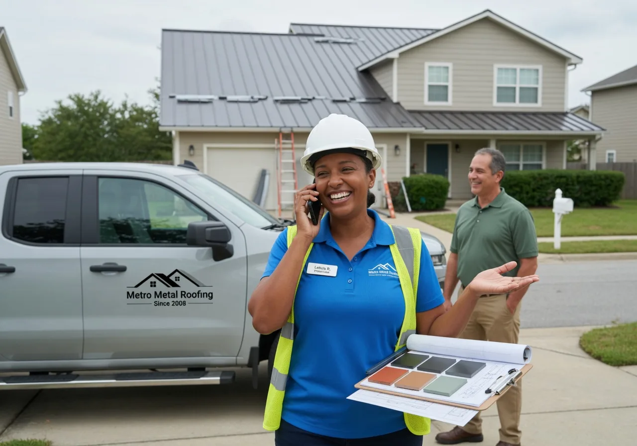 Storm Damage Metal Roof Repair in White Mills, KY